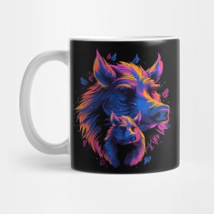 Wild Boar Fathers Day Mug